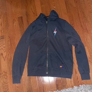 Aviator Nation Lightning Bold Zip Up